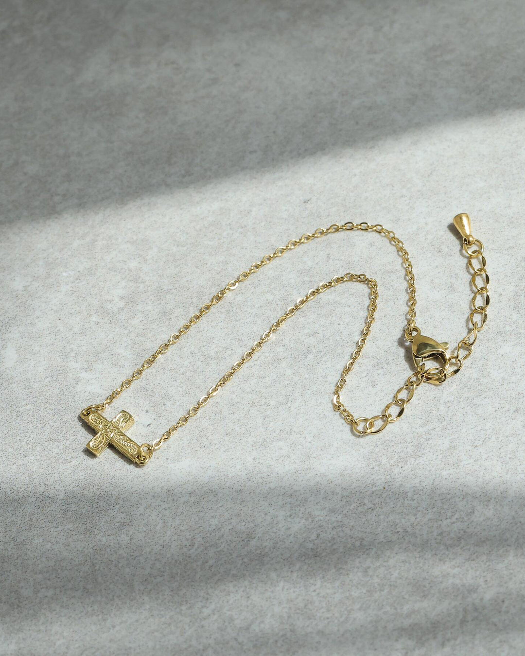 316L hawaiian cross necklace #N35
