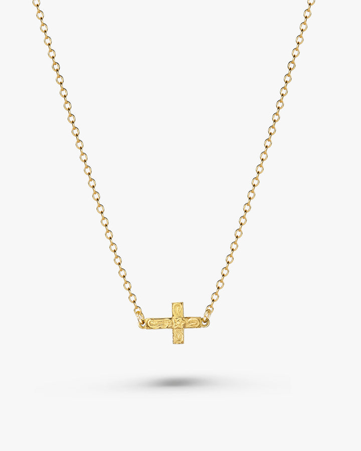 316L hawaiian cross necklace #N35