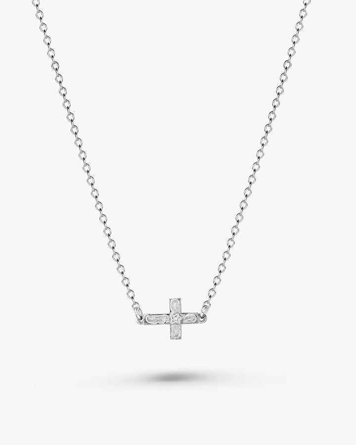 316L hawaiian cross necklace #N35