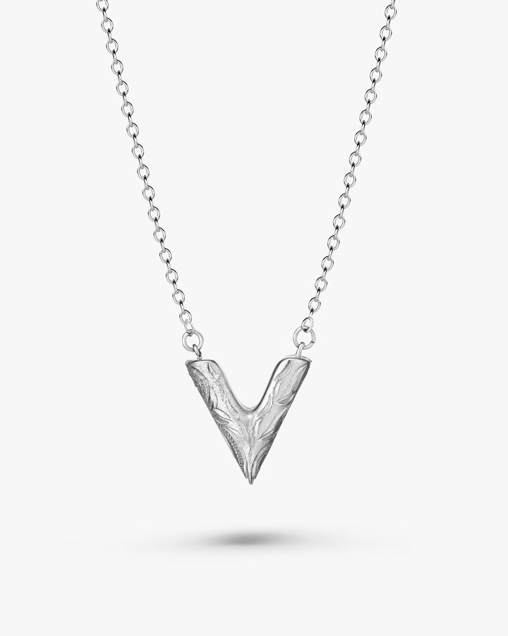 316L hawaiian V necklace #N36