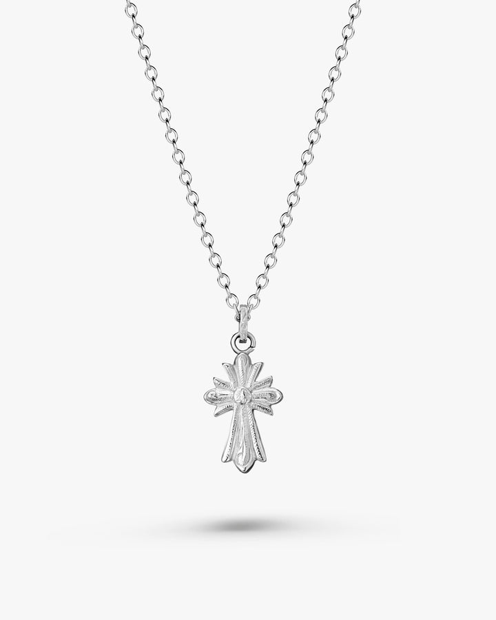 316L hawaiian cross necklace #N37