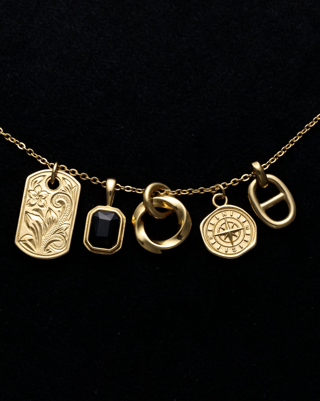 316L anchor necklace #N39