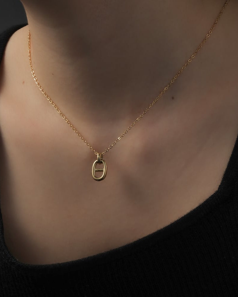 316L anchor necklace #N39