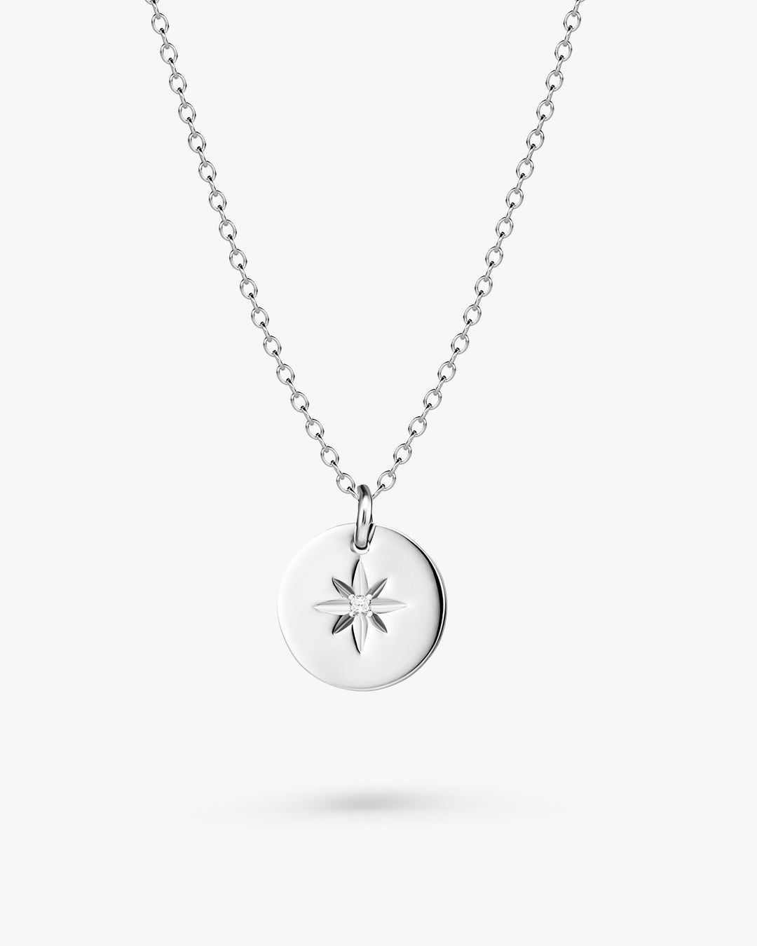 316L coin&sun necklace #N42