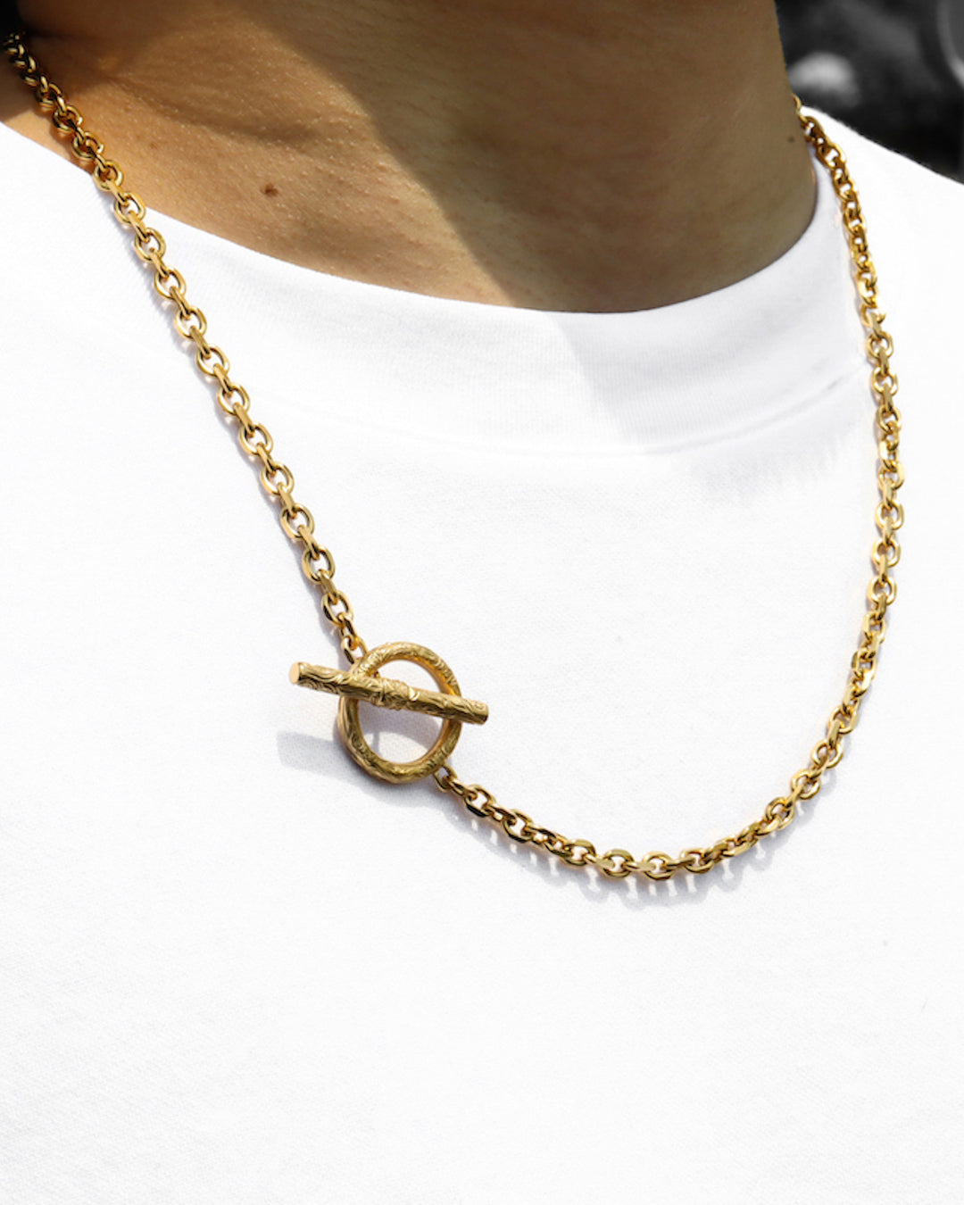 316L hawaian chain necklace #N44