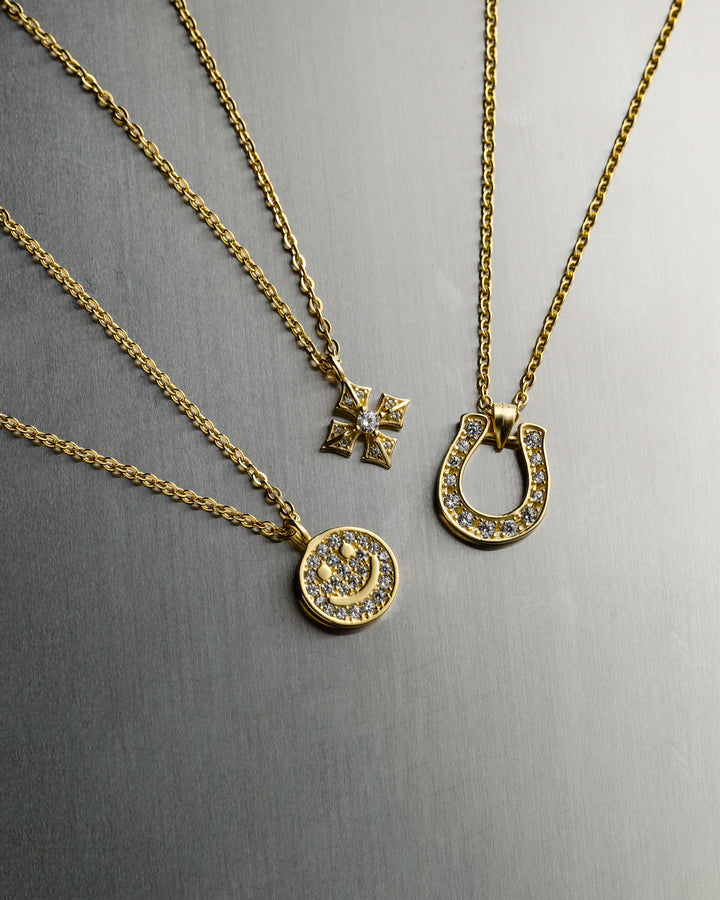 s925 lily necklace #N45