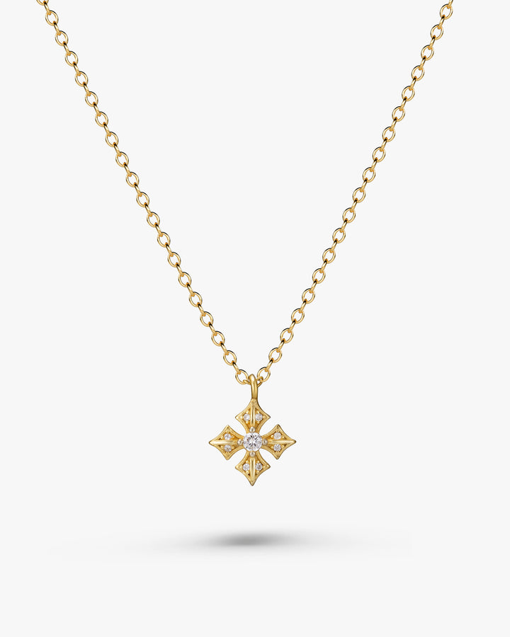 s925 lily necklace #N45