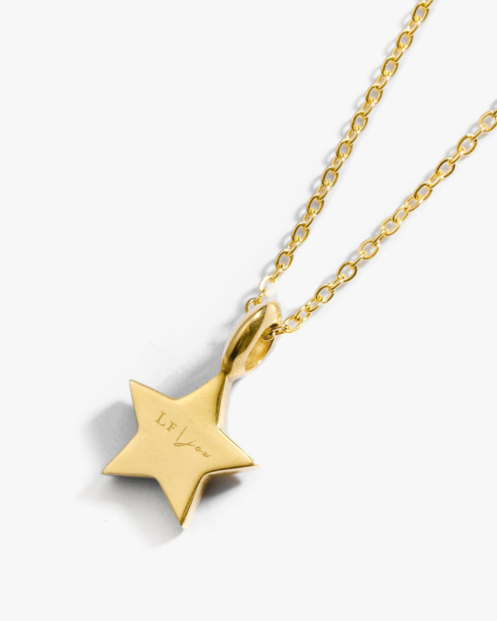 316L zirconia star necklace #N46
