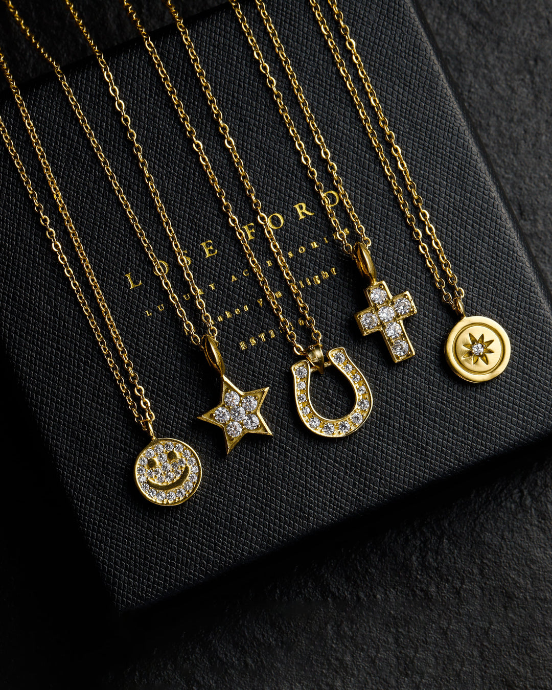 316L ziruconia cross necklace #N47