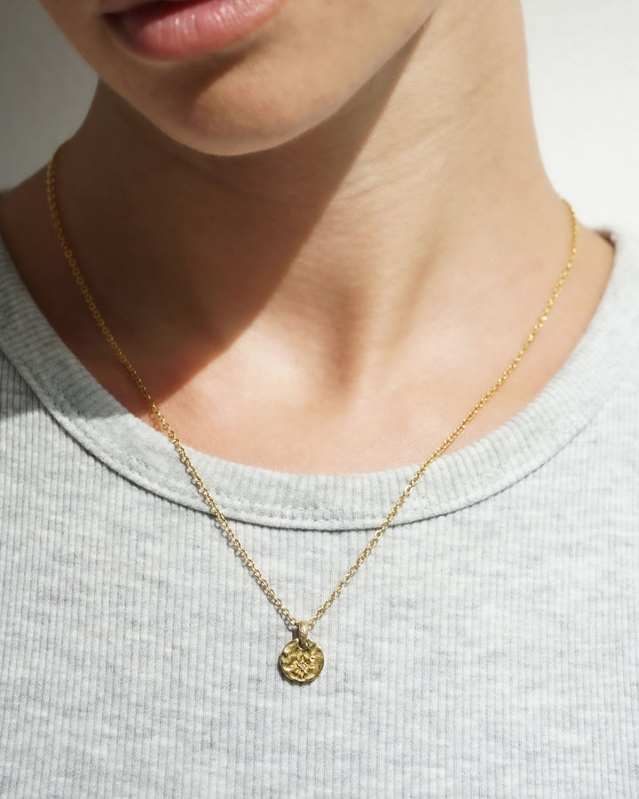 316L hawaiian sun necklace #N48