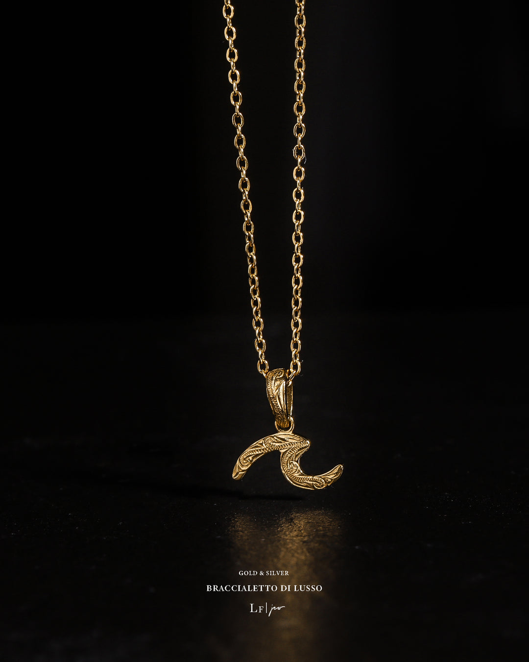 316L mini wave necklace #N50