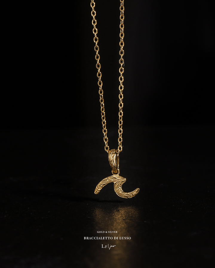 316L mini wave necklace #N50
