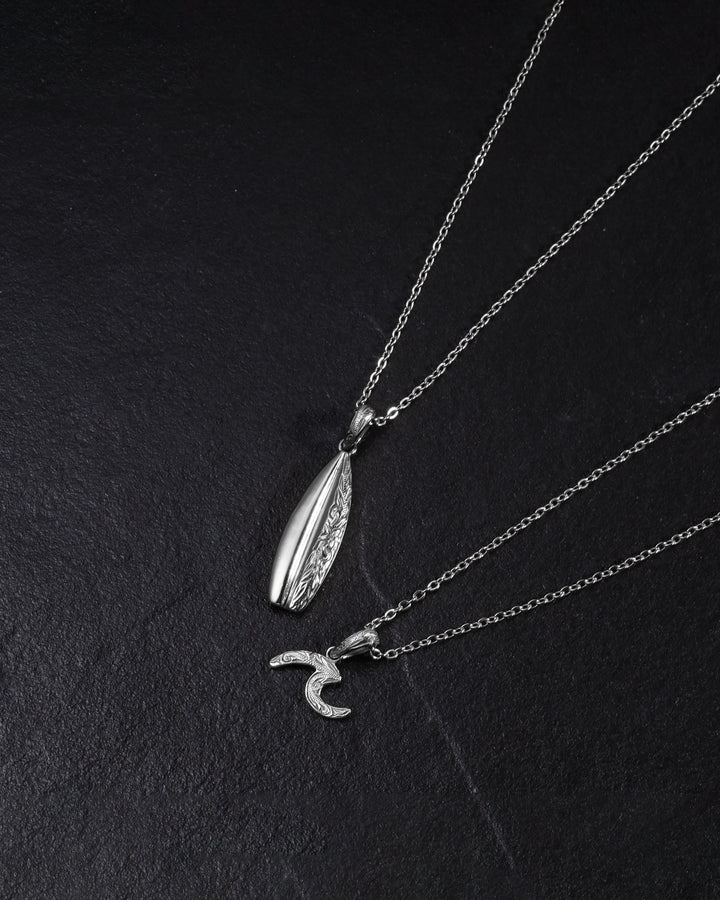 316L mini wave necklace #N50
