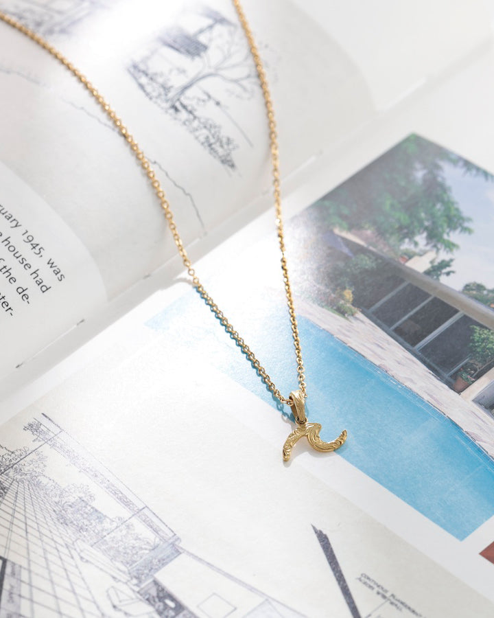316L mini wave necklace #N50
