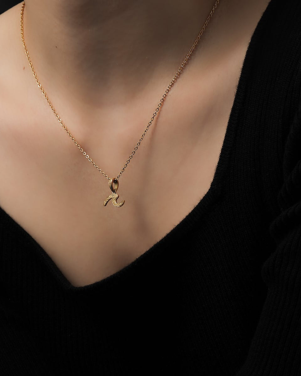 316L mini wave necklace #N50