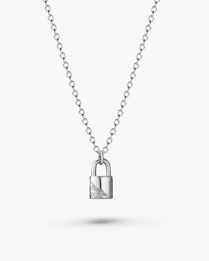 316L hawaiian padlock necklace #N51