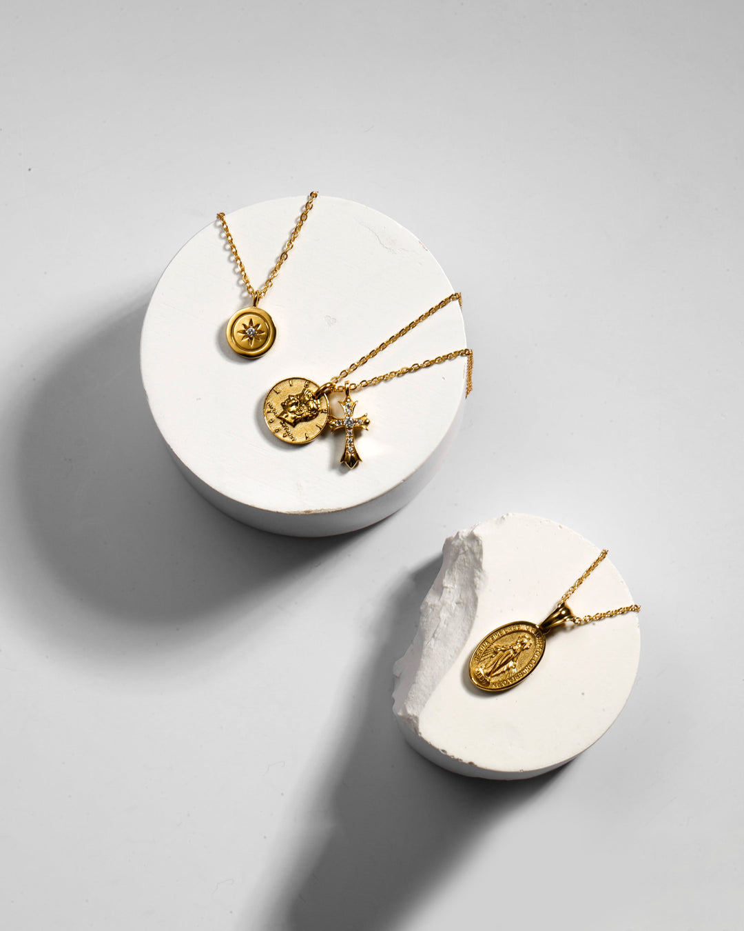 316L hawaian sun necklace (2way) #N52