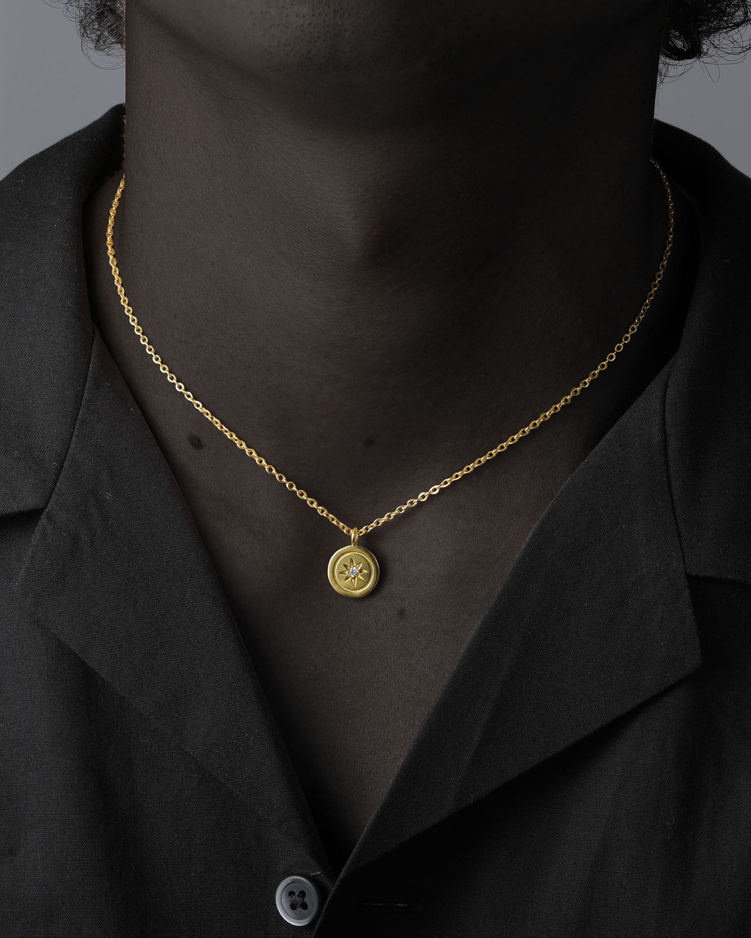 316L hawaian sun necklace (2way) #N52