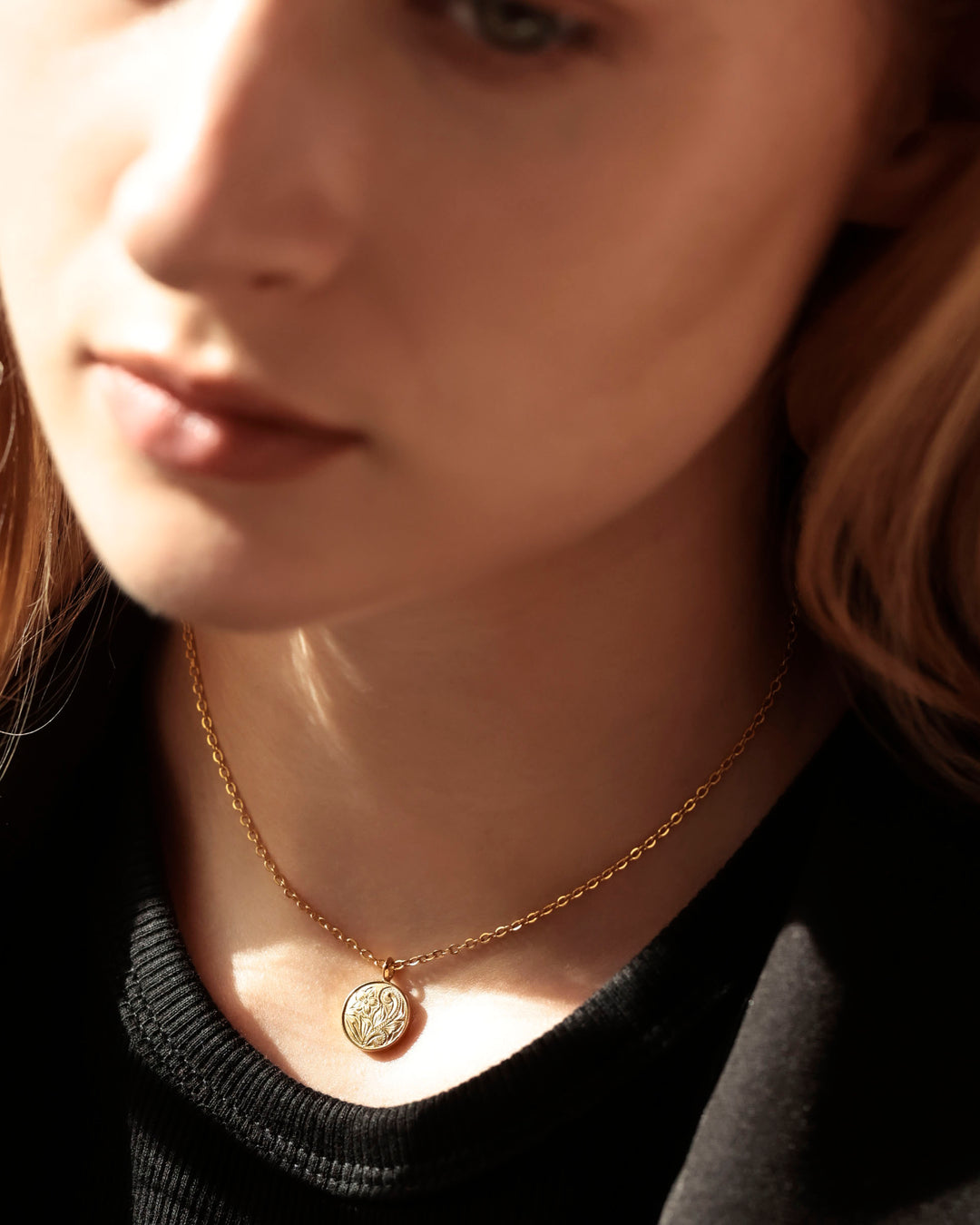 316L hawaian sun necklace (2way) #N52