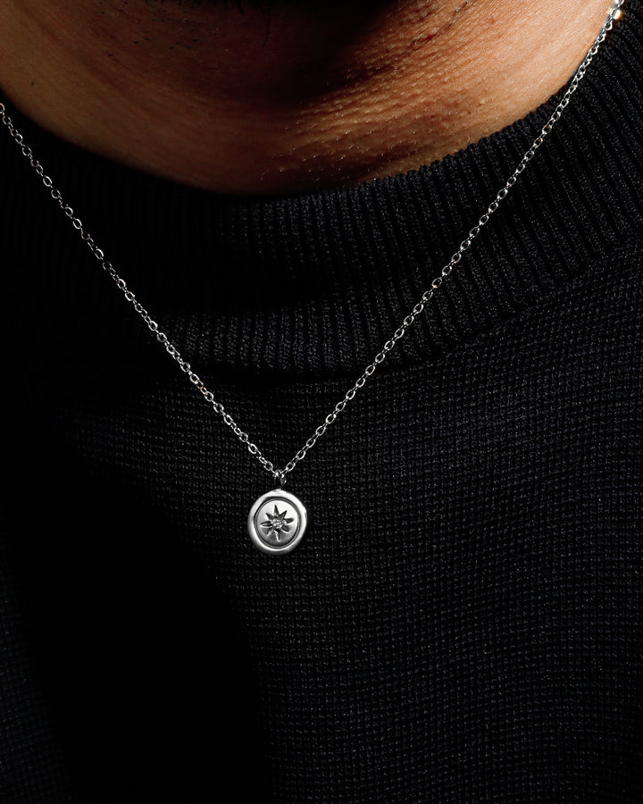 316L hawaian sun necklace (2way) #N52