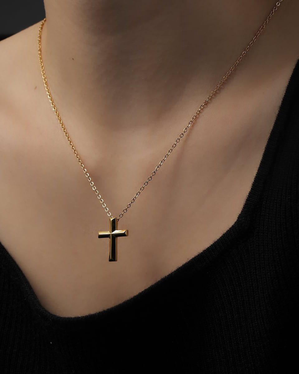 316L cross necklace #N54
