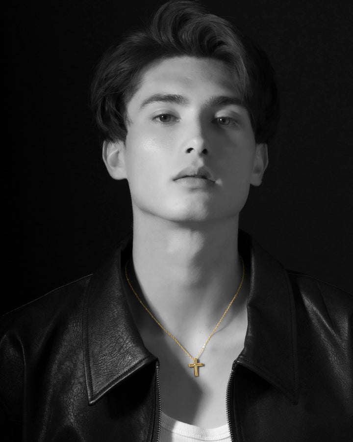 316L cross necklace #N54