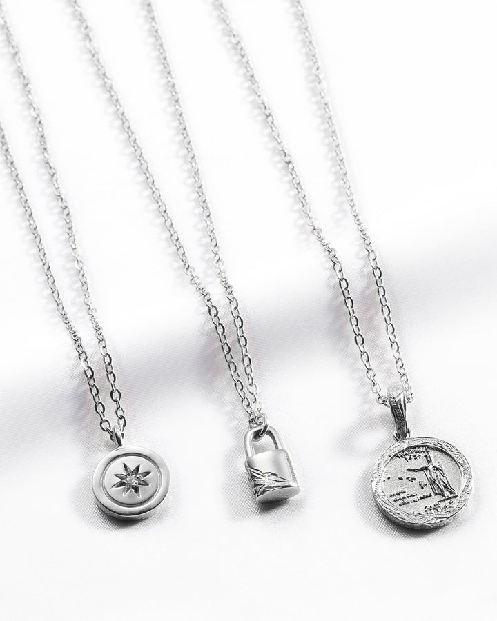 316L hawaiian coin necklace #N55