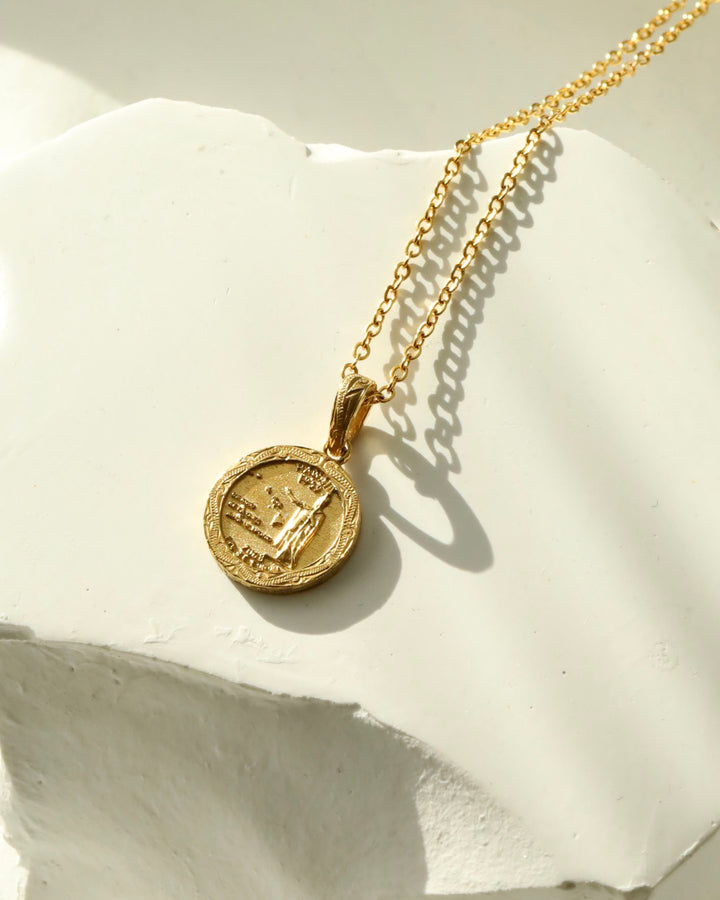 316L hawaiian coin necklace #N55