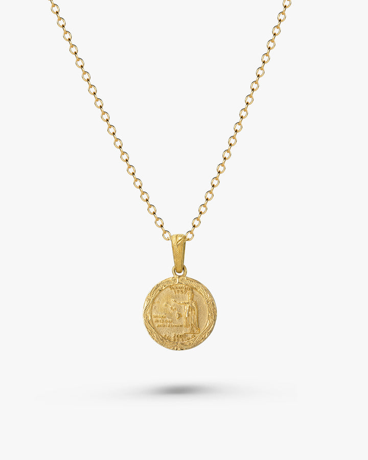 316L hawaiian coin necklace #N55