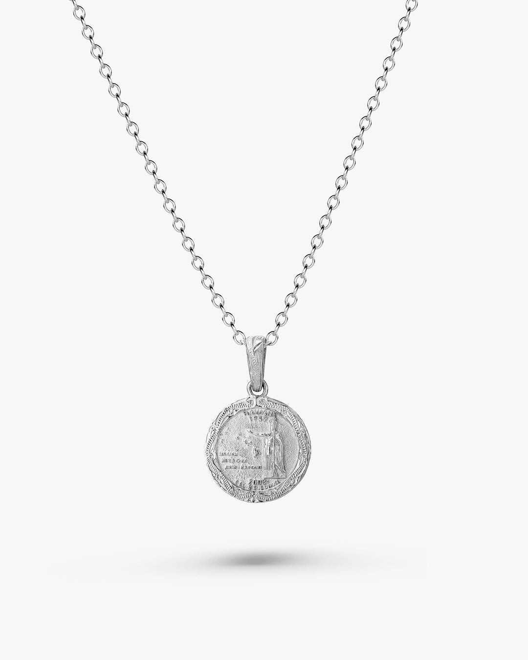 316L hawaiian coin necklace #N55