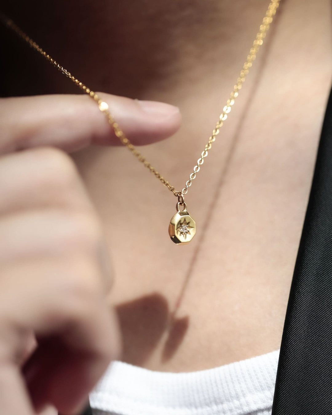 316L sun necklace #N62