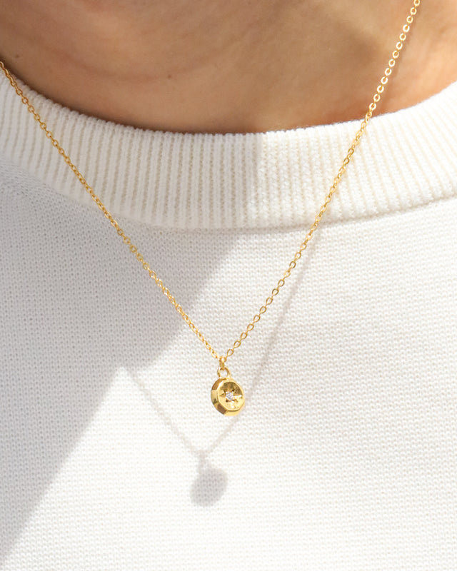 316L sun necklace #N62