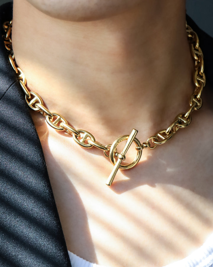 316L anchor necklace ( 11mm ) #N63