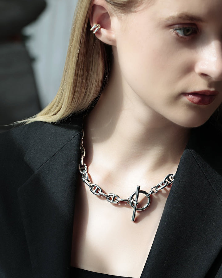 316L anchor necklace ( 11mm ) #N63