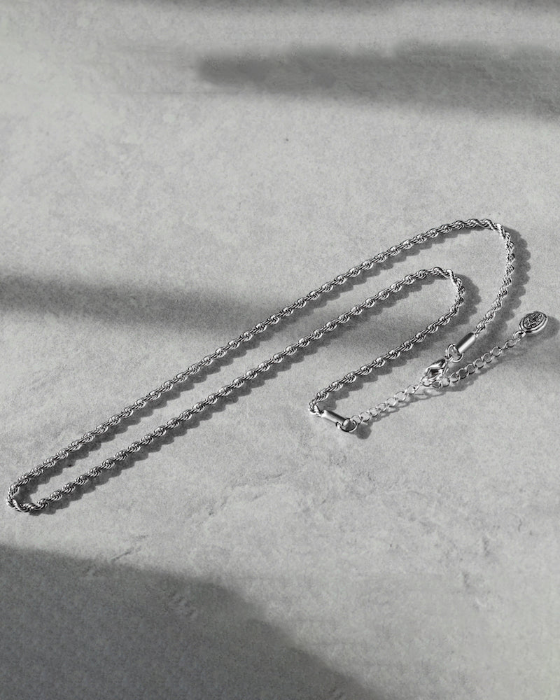 316L rope necklace #N64