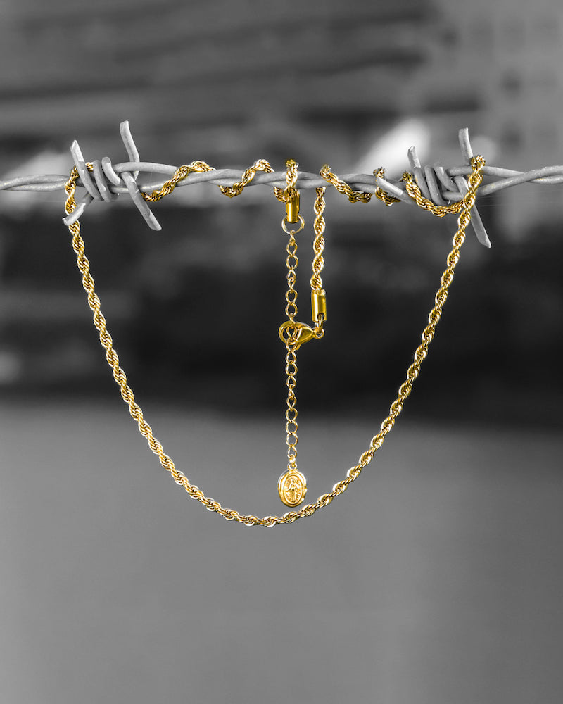 316L rope necklace #N64