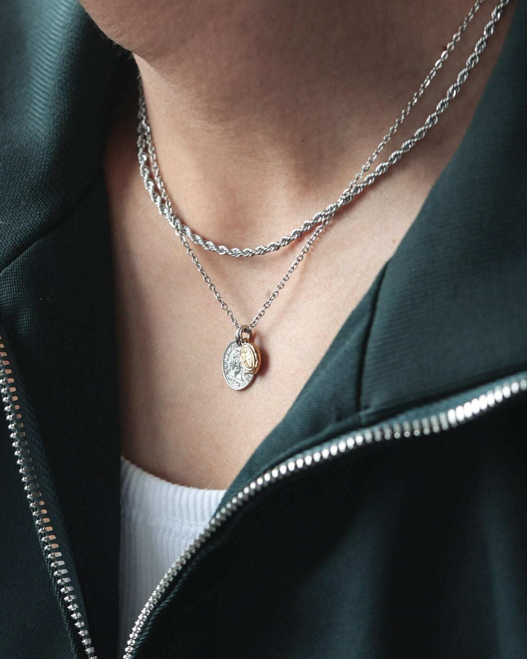 316L rope necklace #N64
