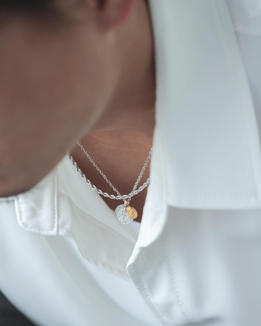 316L rope necklace #N64