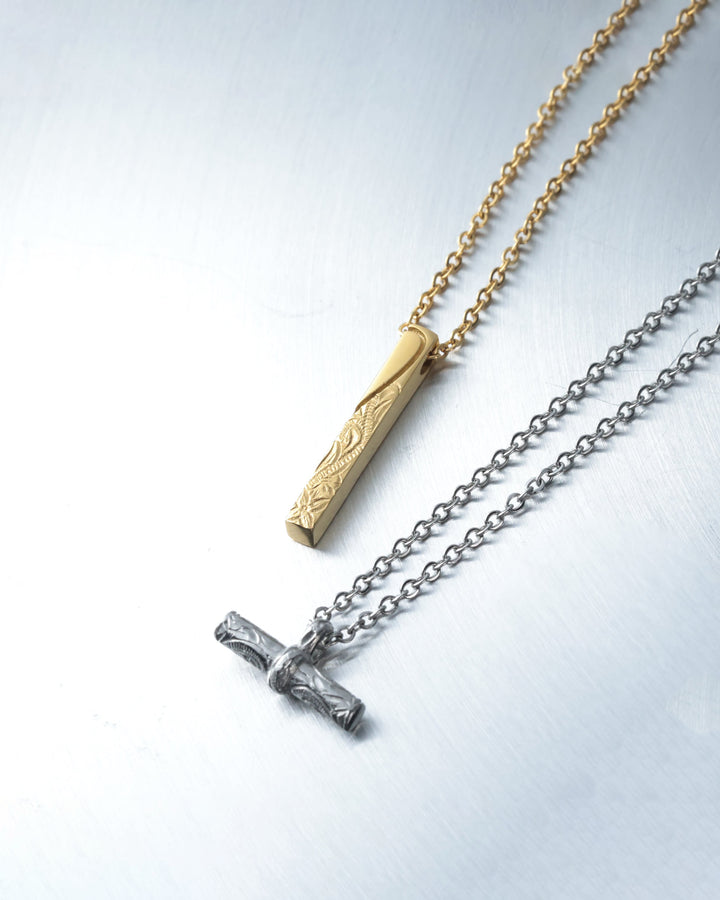 316L hawaiian t-bar necklace #N67