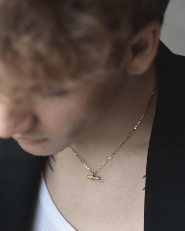 316L hawaiian t-bar necklace #N67