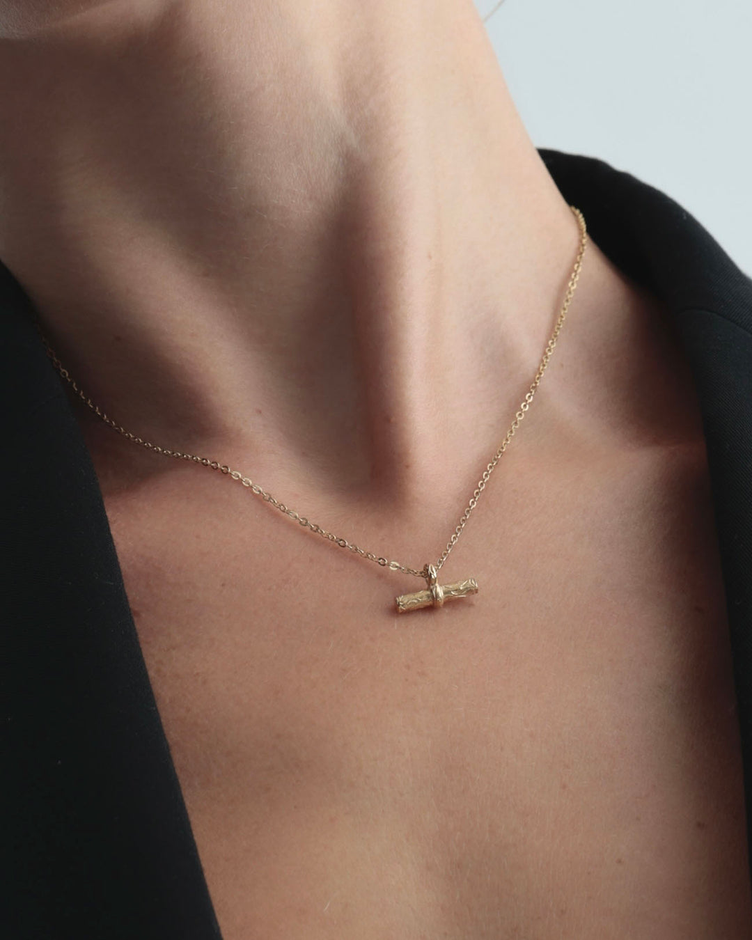 316L hawaiian t-bar necklace #N67