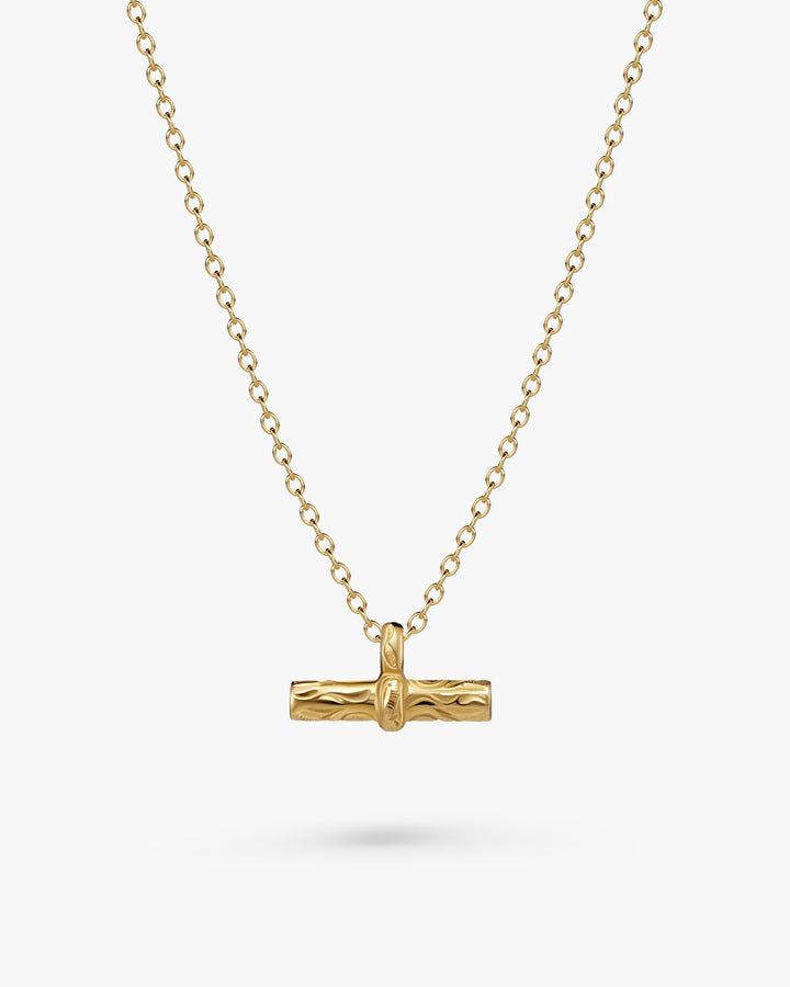 316L hawaiian t-bar necklace #N67