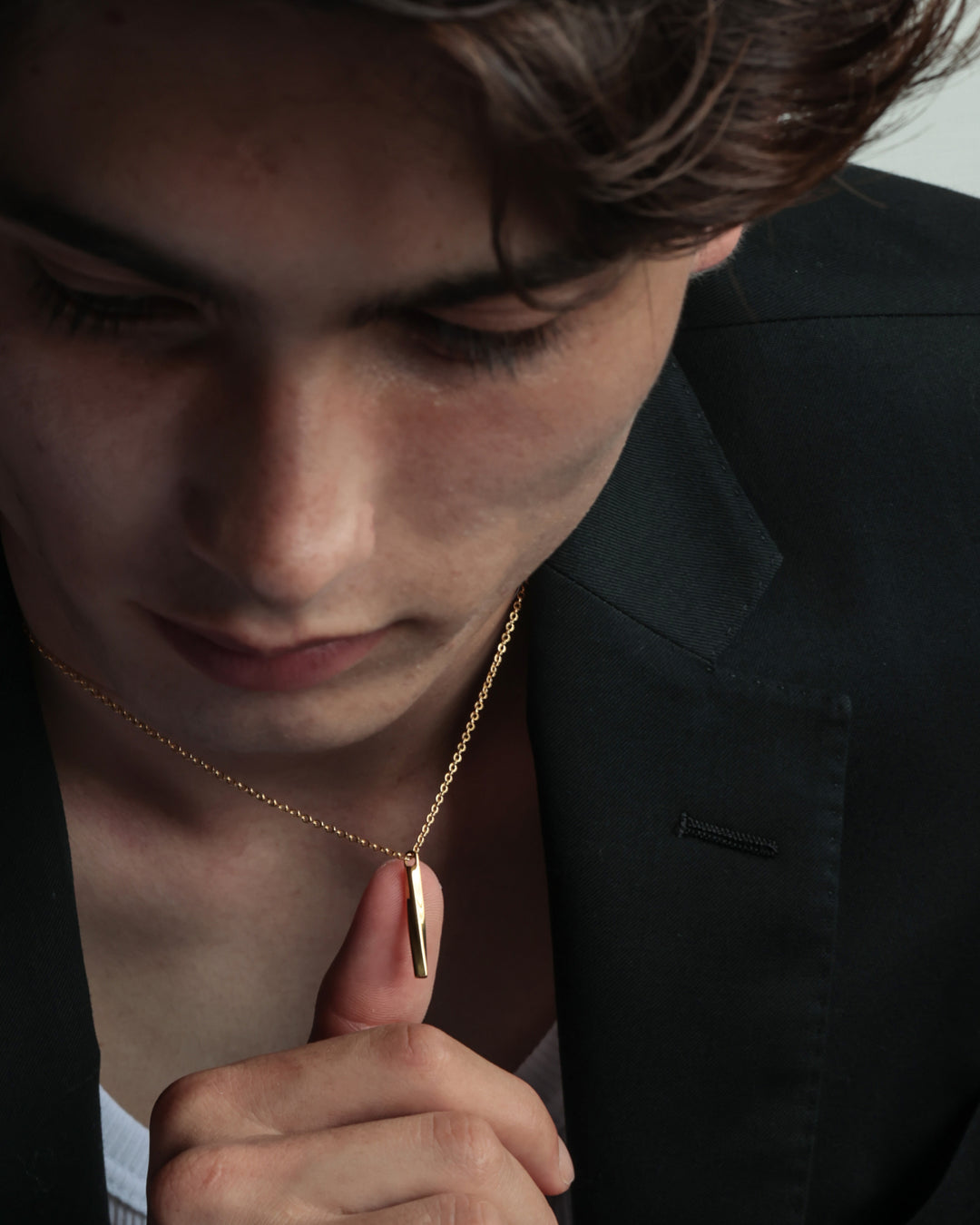 316L stick necklace #N68