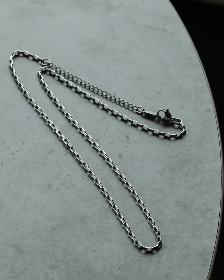 316L square chain necklace  #N70