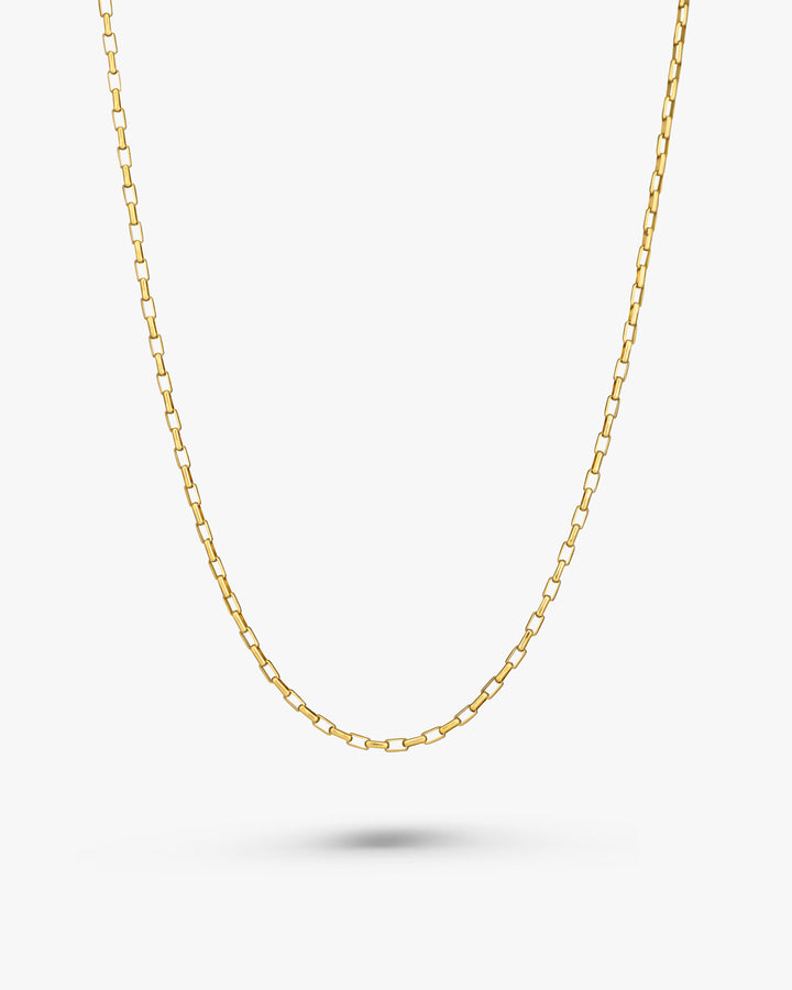 316L square chain necklace  #N70