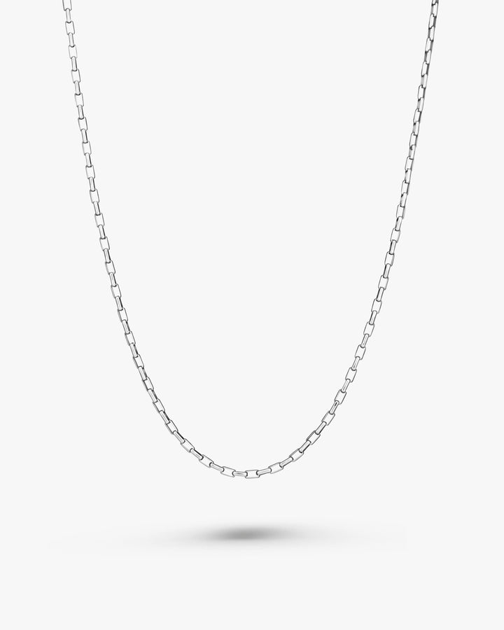 316L square chain necklace  #N70