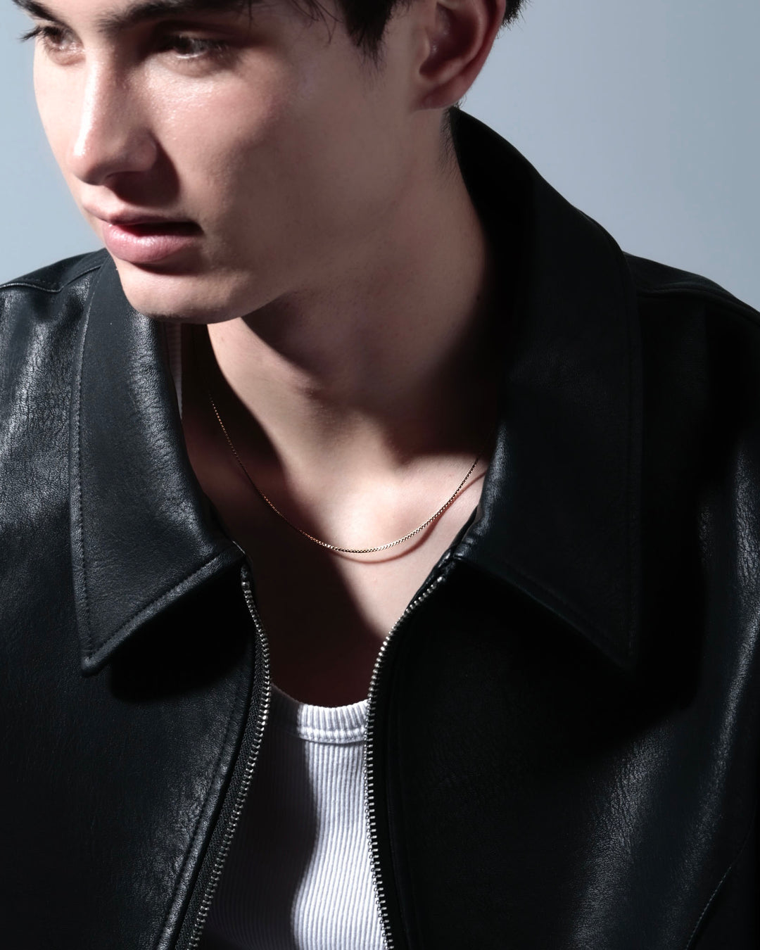 316L box chain necklace #N72