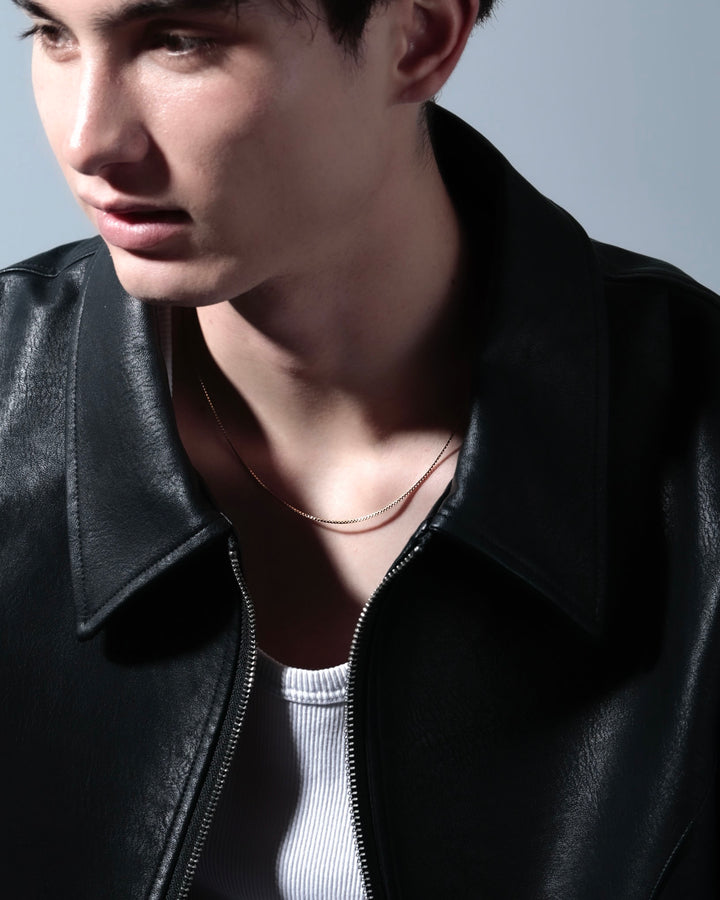 316L box chain necklace #N72