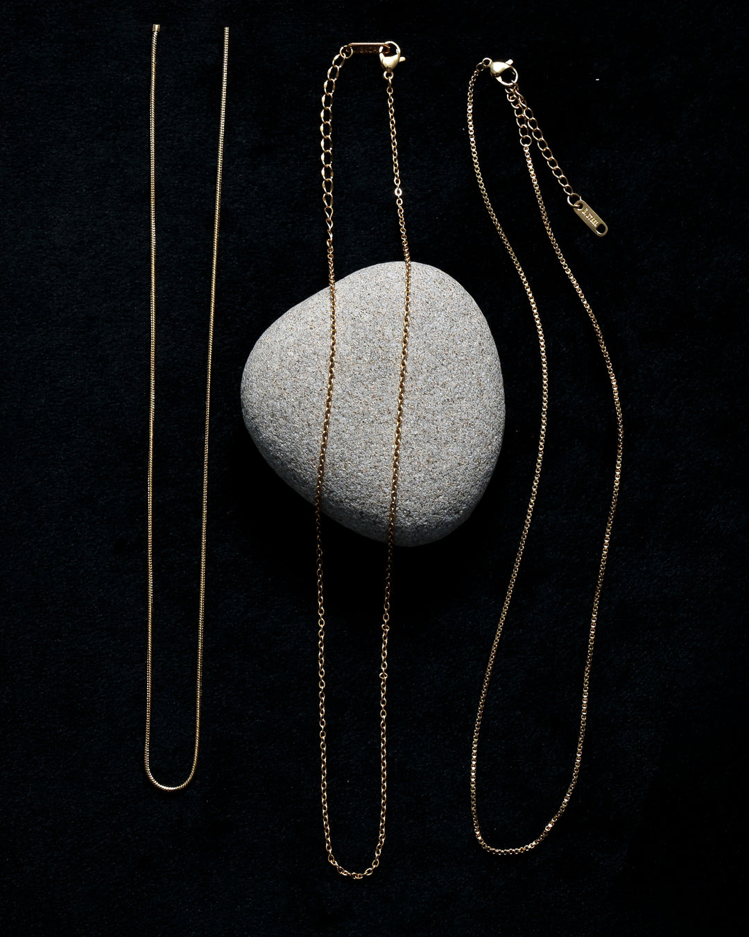 316L box chain necklace #N72