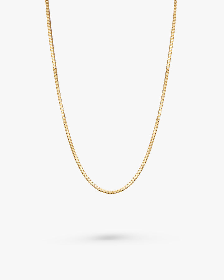 316L box chain necklace #N72